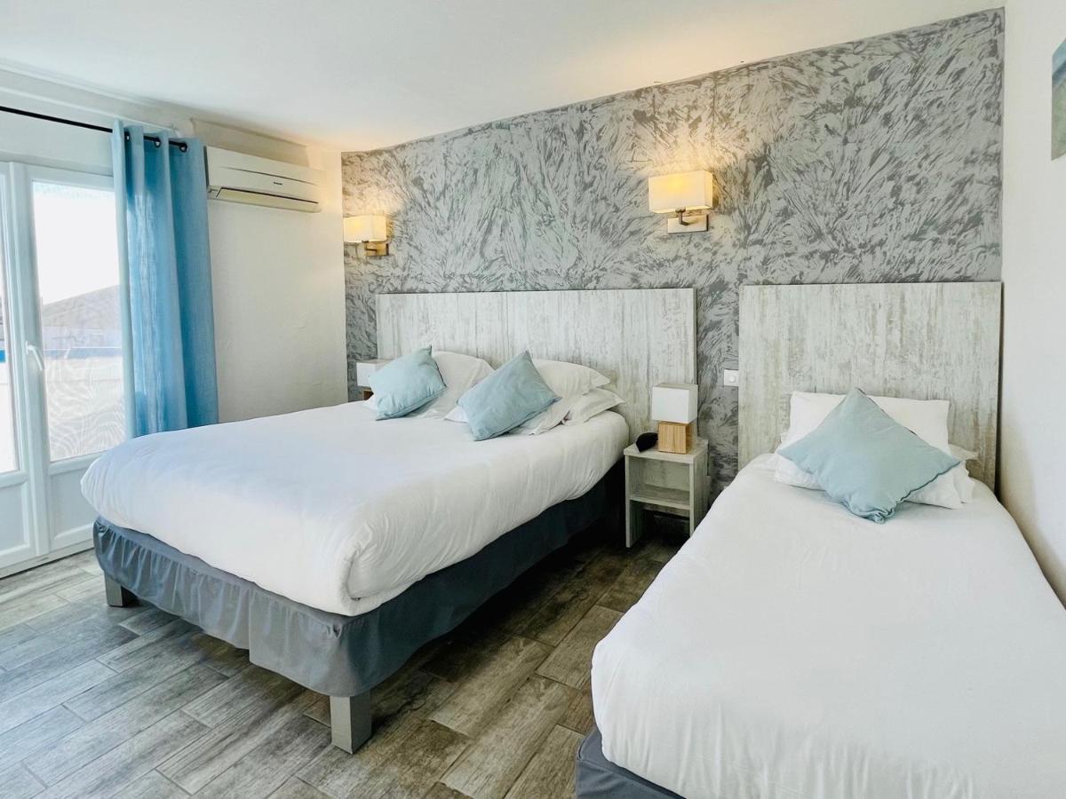 Hotel Les Palmiers En Camargue Saintes-Maries-de-la-Mer Bagian luar foto