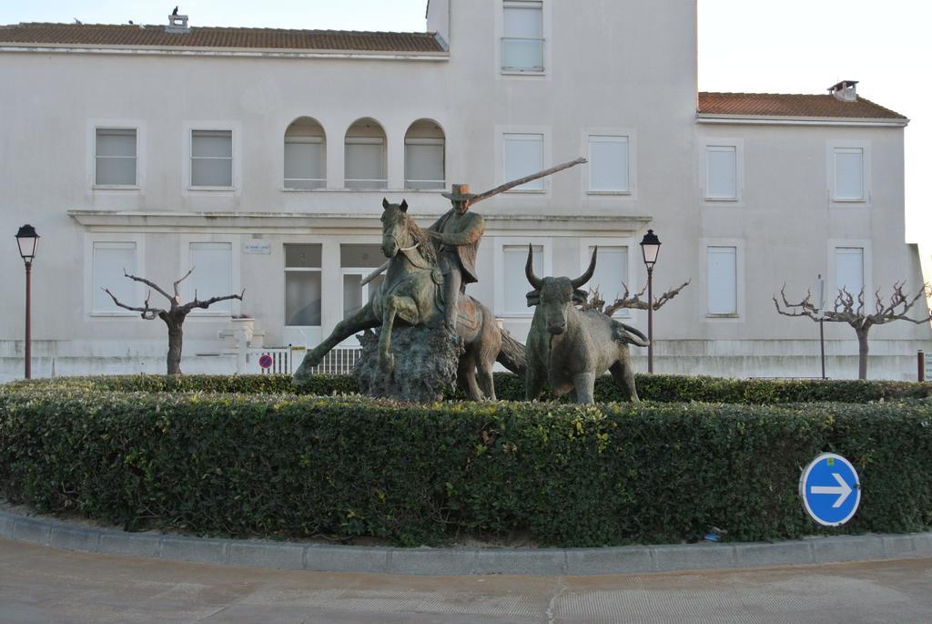 Hotel Les Palmiers En Camargue Saintes-Maries-de-la-Mer Bagian luar foto